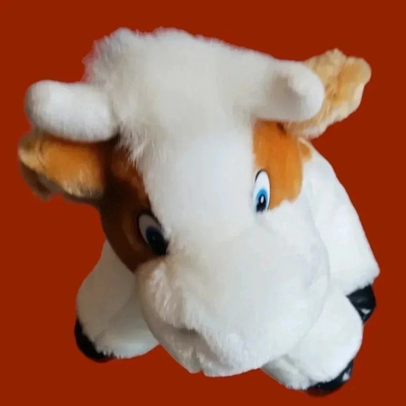 Soft plush stuffed animal toy cow - Picture 2 of 6